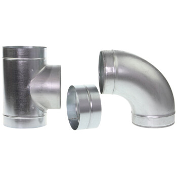 Unión en T 90° - 100 mm x 100 mm x 100 mm