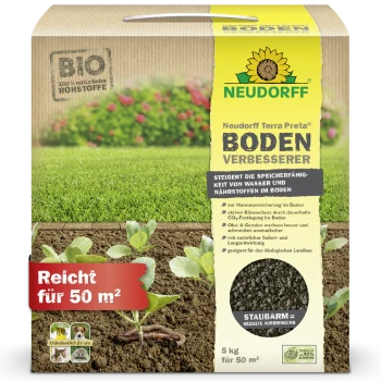 Mejorador de suelo Neudorff Terra Preta, 5 kg