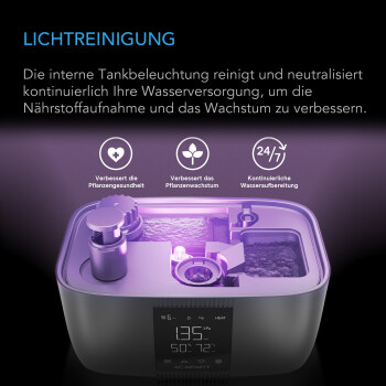 AC Infinity CLOUDFORGE T5, humidificador de 9 litros con control inteligente