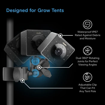 AC Infinity SPECTRON 3 – Cámara de cultivo 4K con IA y visión nocturna