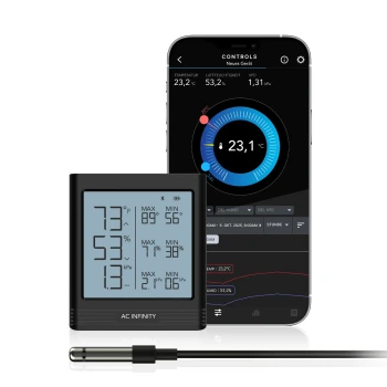 AC Infinity Smart Hygrometer B1 – Medidor...