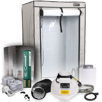 Kit Armario de cultivo 250W HOMEbox Ambient Q80+ 80x80x180 cm