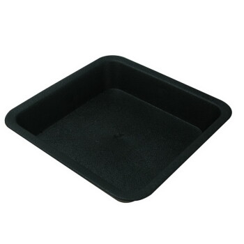 Plato cuadrado de 14,1 x 14,1 cm