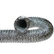 Tubo de aire flexible Aludec ø203mm, Largo 5 metros