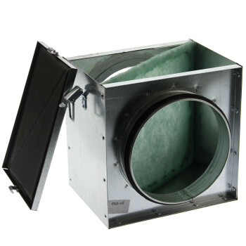 Filtro de entrada de aire con filtro de polvo grueso con Ø de 100 mm