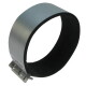 Abrazadera con goma ø150 mm