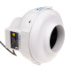 Extractor tubular PrimaKlima 1 velocidade 360m³/h ø125mm