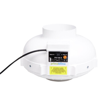 Extractor tubular PrimaKlima 2 velocidades 390/ 760m³/h ø150mm