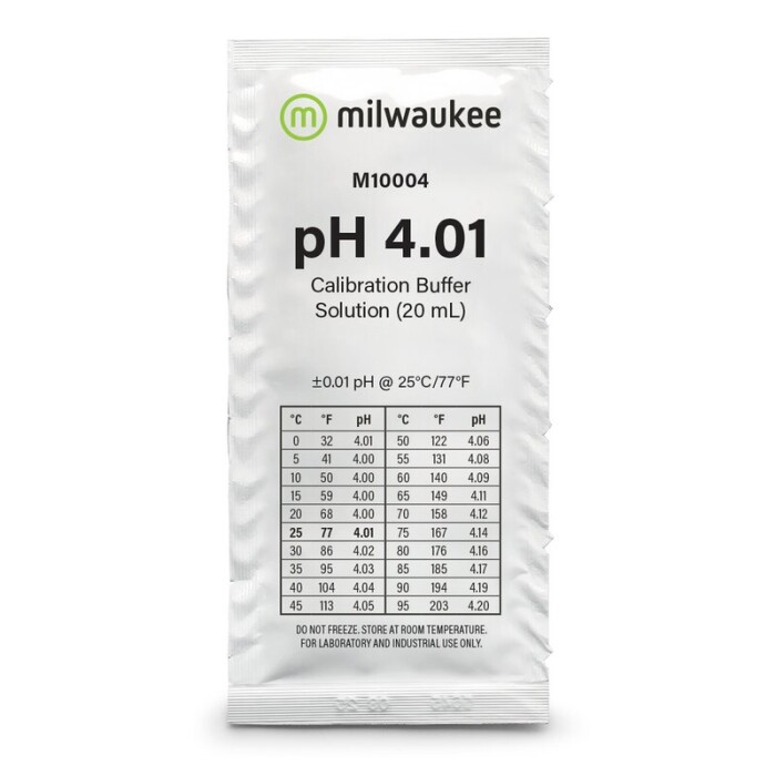 Solución de calibración pH 4,01 - 20 ml