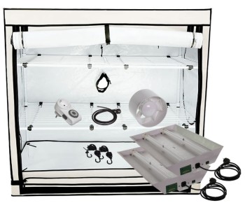 Homebox Vista Medium Kit de Propagación 2x55 W - 125 x 65 x 120 cm
