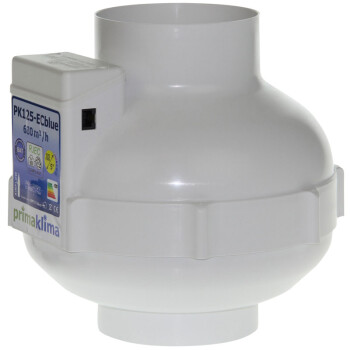 Extractor tubular PrimaKlima EC blue 680m³/h ø125mm