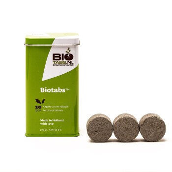 BioTabs Fertilizante orgánico Pastillas 10, 100, 400 piezas