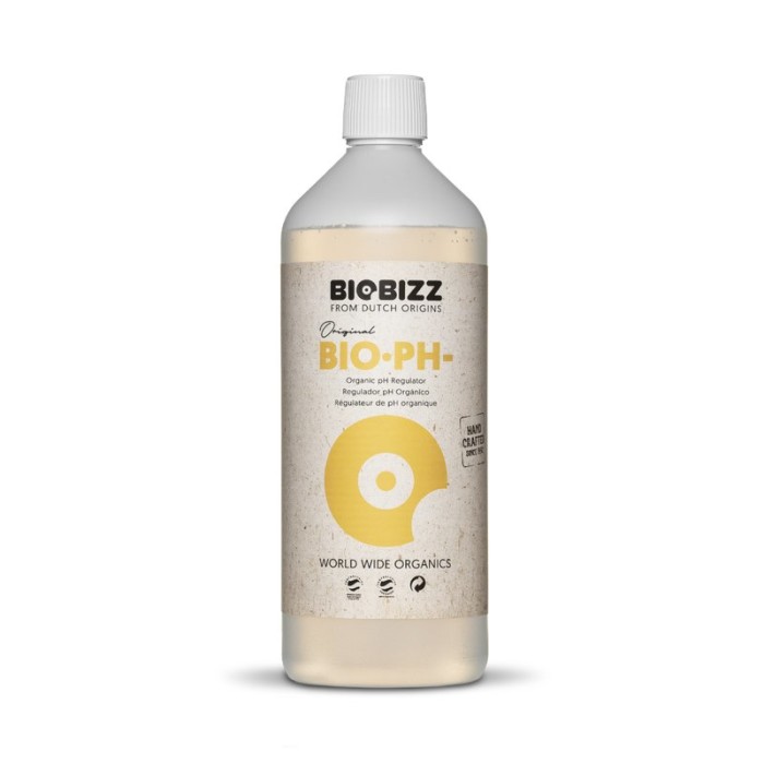 BioBizz regulador orgánico de pH Down 250ml, 500ml, 1L