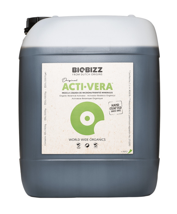 BioBizz Acti-Vera activador botánico orgánico 10 L
