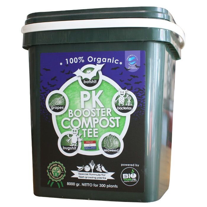 BioTabs PK Booster Compost Té 100% orgánico 8000 g