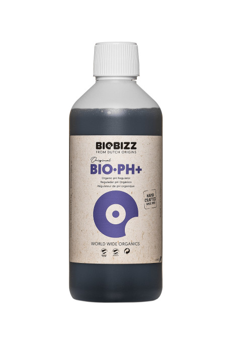 BioBizz regulador orgánico pH Up 250ml, 500ml, 1L