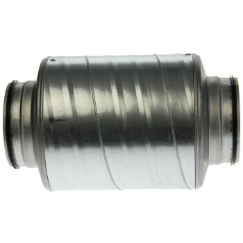 Silenciador circular largo 30 cm - 100mm - 200mm