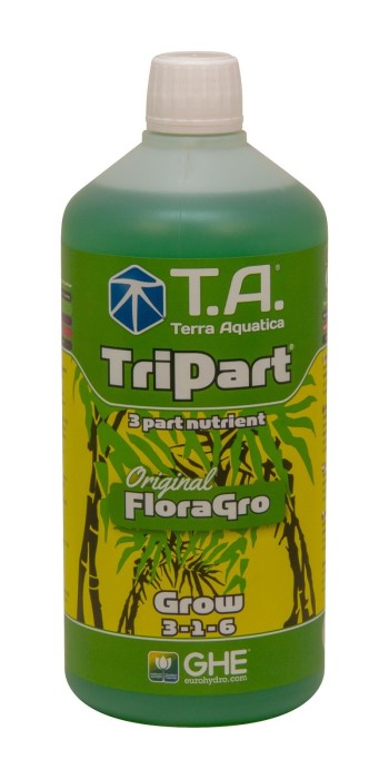 GHE TriPart Grow 1 L, 5 L, 10 L (FloraGro)
