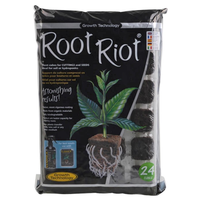 Root Riot Bandeja semillero 24 Alveolos
