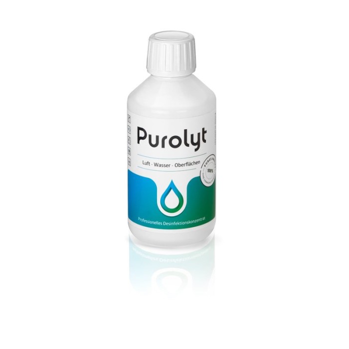Concentrado desinfectante Purolyt 250 ml