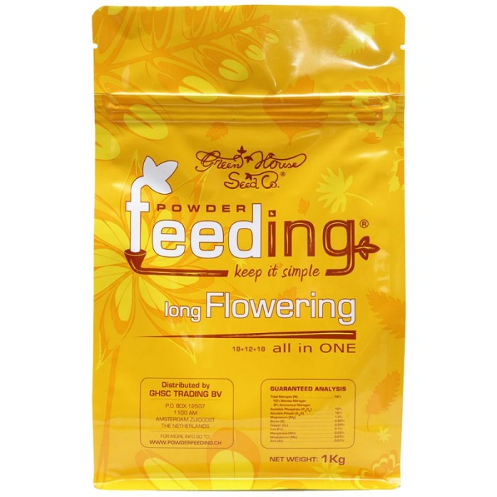Green House Powder Feeding long Flowering 125g, 500g, 1kg, 2,5 kg