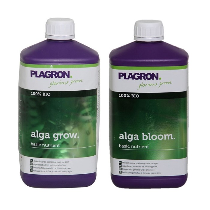 Plagron Easy-Starter Set Alga 100% Natural para tierra 2x 1L