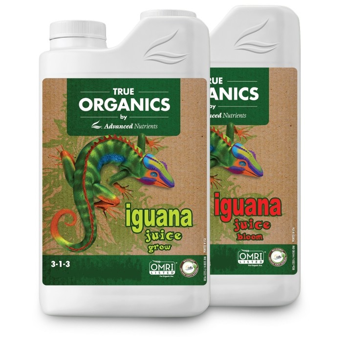 Advanced Nutrients True Organics Iguana Juice Set Grow & Bloom 4 L