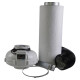 Kit de ventilación Prima Klima PK160-TC 800m³/h con controlador climático