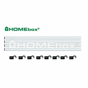 Homebox Fixture Poles Set 120cm, Ø 22mm
