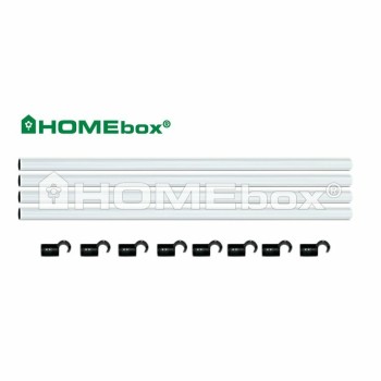 Homebox Fixture Poles Set 150cm, &Oslash; 22mm
