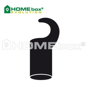 Ganchos de recambio Homebox cortos o largos Ø22mm - 4 piezas