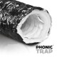 Phonic Trap tubo de aire insonorizado ø102mm - ø315mm, longitud 3,6,10m