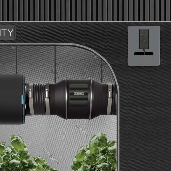 AC Infinity Cloudline Pro S4 Sistema de ventilación 350 m³/h ø100 mm con regulador de velocidad