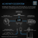AC Infinity Cloudline Pro T4 Sistema de ventilación 350 m³/h ø100 mm con control de temperatura y humedad