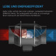 AC Infinity Cloudline Pro T4 Sistema de ventilación 350 m³/h ø100 mm con control de temperatura y humedad