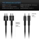 AC Infinity UIS Cable alargador Controller AI+, Controller 69 Pro y Pro+ (M-M), 3 m